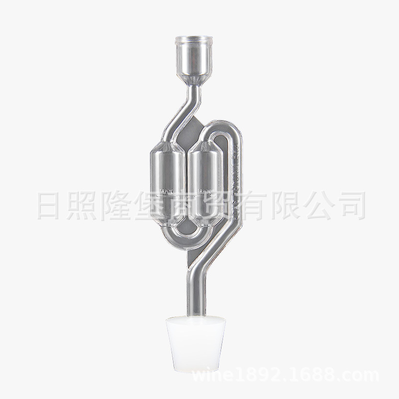 Transparent exhaust valve S-type check valve pp water seal plastic fermentation valve factory direct foreign trade Wholesale