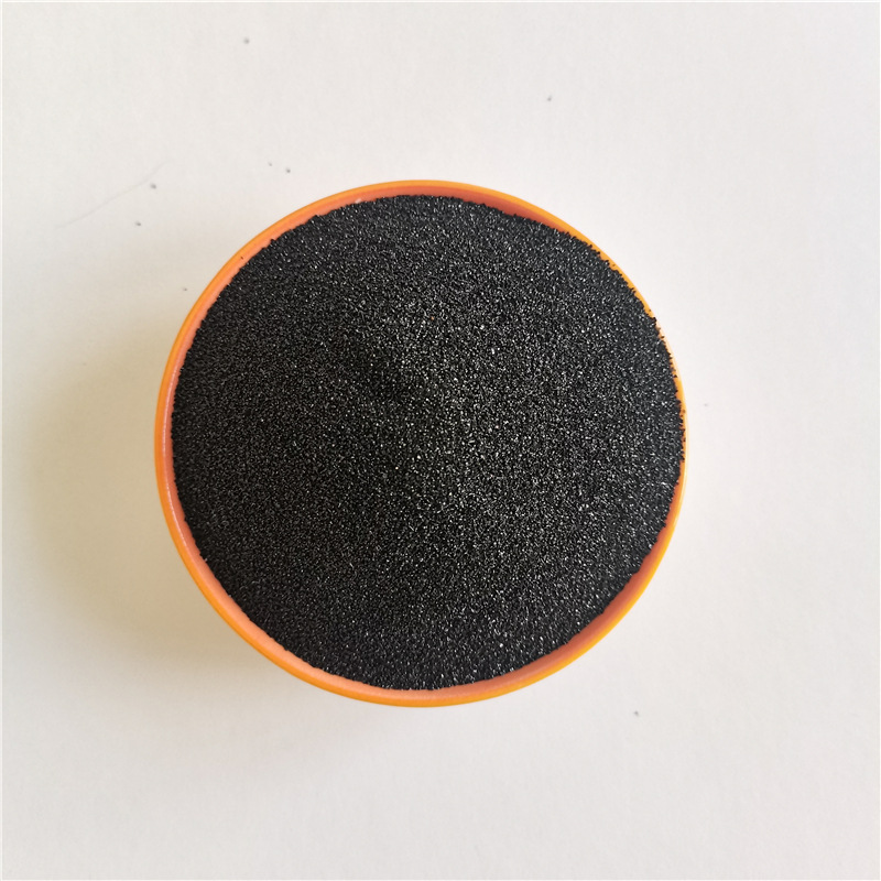 Emery Bright Black Sand Blasting Rust Removal Permeable Brick Black Copper Ore Sand Wear-Resistant Floor Machinery Polished Brown Corundum