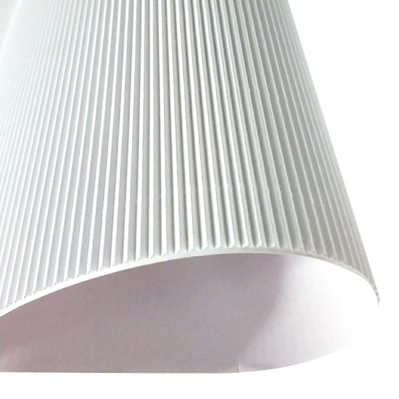 Cosmetic Packaging Box Corrugated Original Paper Double Layer Three Layers White Double Glue See Pit Paper Food Grade Corrugated Pit Paper White