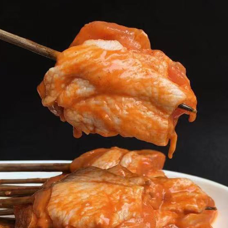 Kitchen Wife's Chicken Nuggets 1kg*10 Bags Wholesale Frozen Semi-Finished Hot Pot Skewer Ingredients