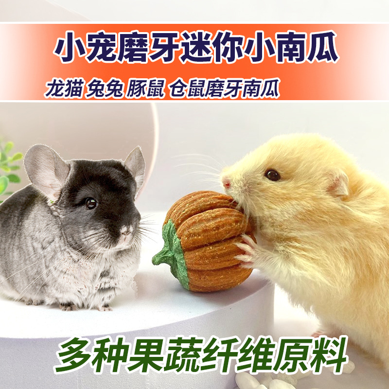 Моляры Тоторо, закуски для хомяков, мини-тыквенные игрушки для ландшафта хомяков, золотые медведи, кролики, ручные закуски