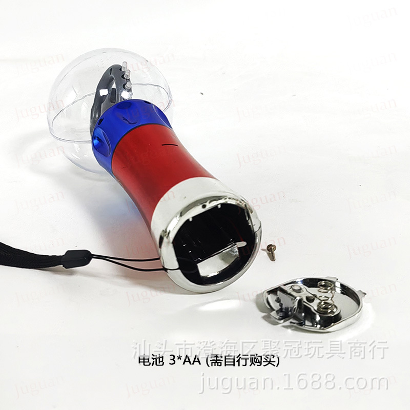 Glow Stick Flash Stick Night Market Wholesale Kidsren's Luminous Toy Ball Led Rotating Cheering Support Stick