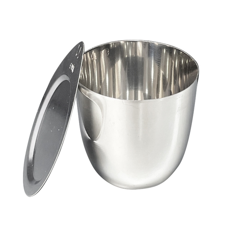 Platinum Rhodium 10 Platinum Rhodium 20 Crucible 30/50ml Disposable Rotary Molding High Temperature Resistant Laboratory Available