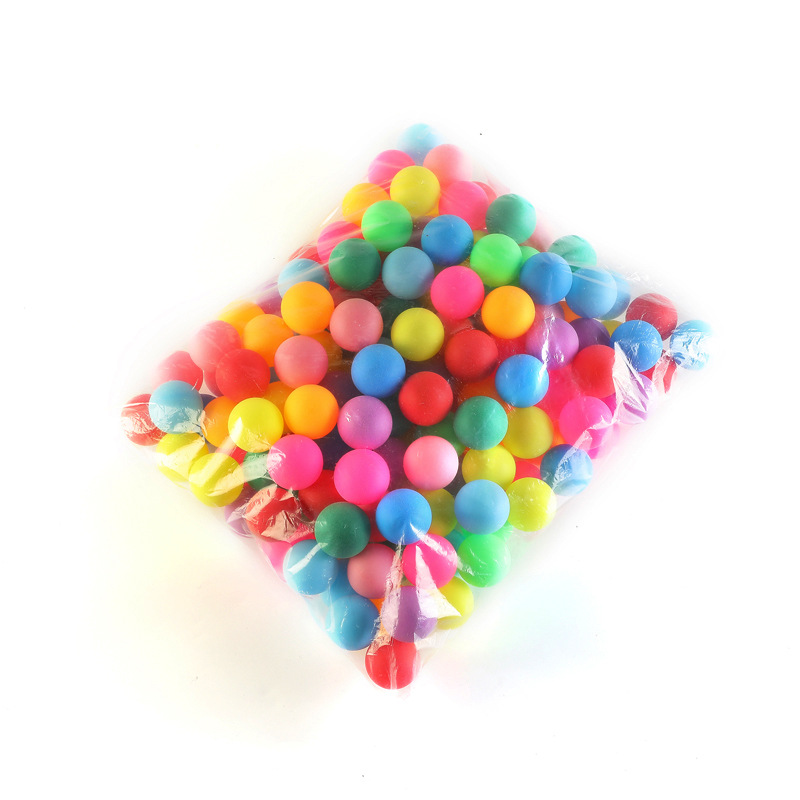 Winison color frosted table tennis PP material lottery prize entertainment ball wholesale a generation of hair