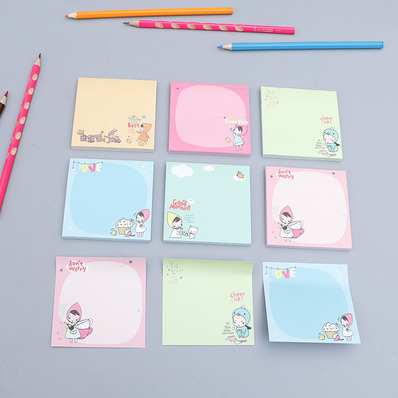 Transparent Sticky Notes in Stock DIY Sticky Notes Message Note Combination Note Pad N Times Creative Sticky Notes
