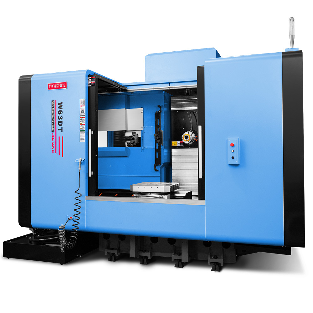W63Dt Horizontal Machining Center Meets High-Precision Box-Type Deep Cavity Concave Complex Multi-Sided Cnc Processing