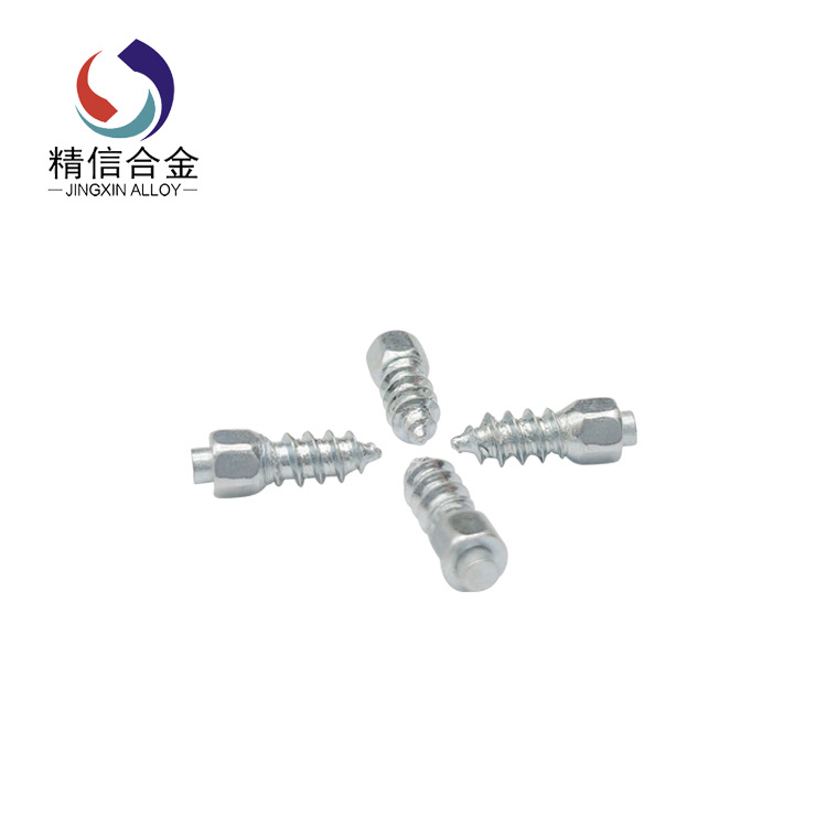 Zhuzhou Anti-Skid Stud Factory 12mm Threaded Tire Snow Studs Jx4*4-12 In-Stock Carbide Studs