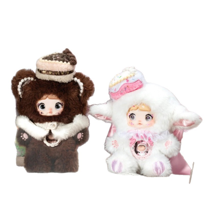 New Nuomai'Er - One Bite Sweetheart Series Plush Blind Box Handmade Doll Trendy Toy Ornament Hot-Selling Gift Wholesale