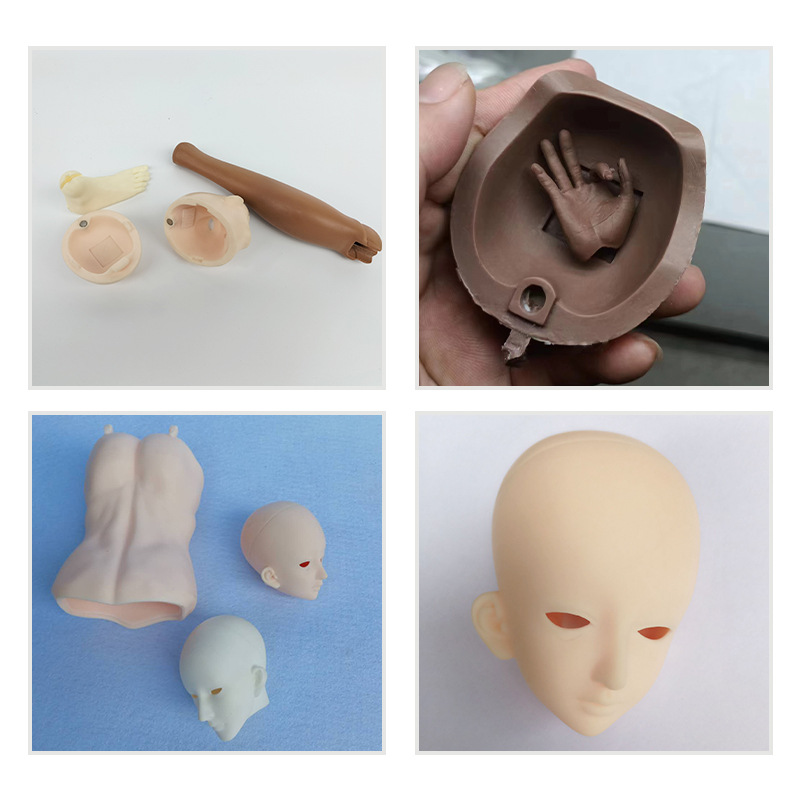 Polyurethane resin Tide play model animation color resin AB water resin hand-made compound mold material