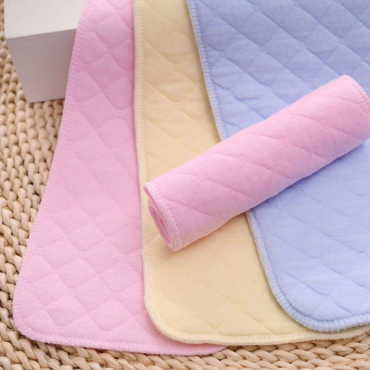 Ou Man 369 layer color ecological quilted diapers soft diapers can be repeatedly washed water absorption fast folding