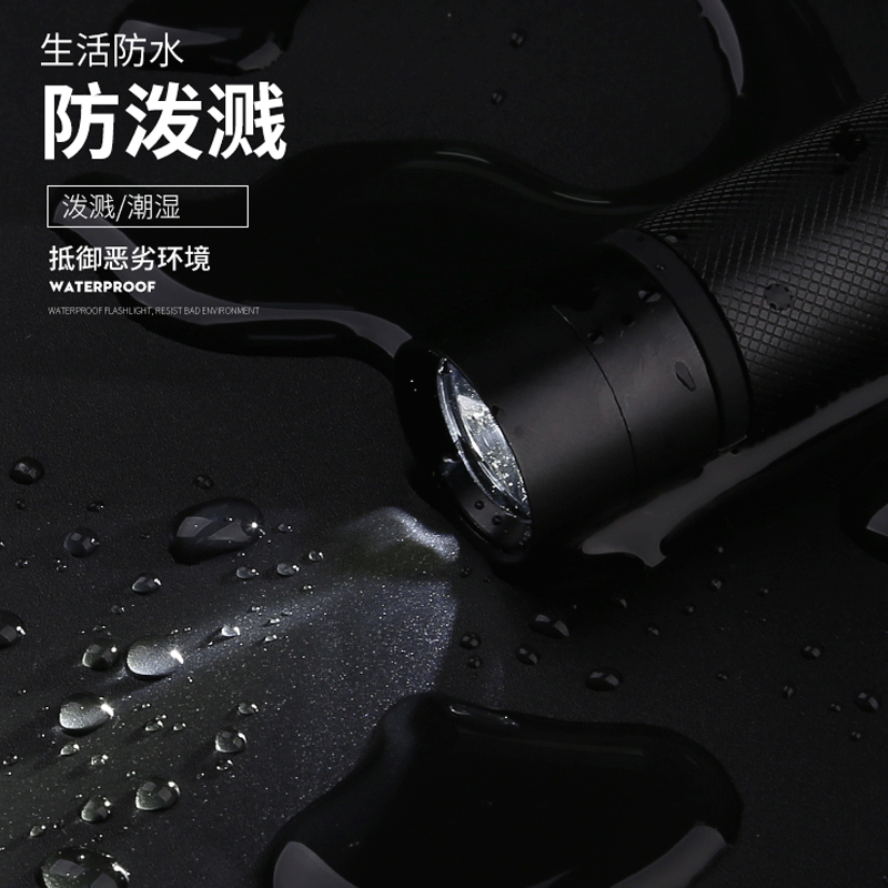 Shenhuo Industrial Lighting Ex Explosion-Proof Flashlight Emergency Fire Petroleum Micro Strong Light Small Flashlight Waterproof Ip68