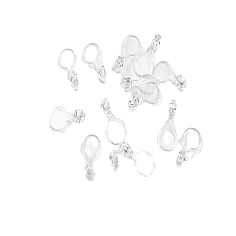 Hook Pendant Bracelet Necklace Transparent Hanging Hole Bag Small Pendant Accessories Handmade DIY Plush Toy Pendant