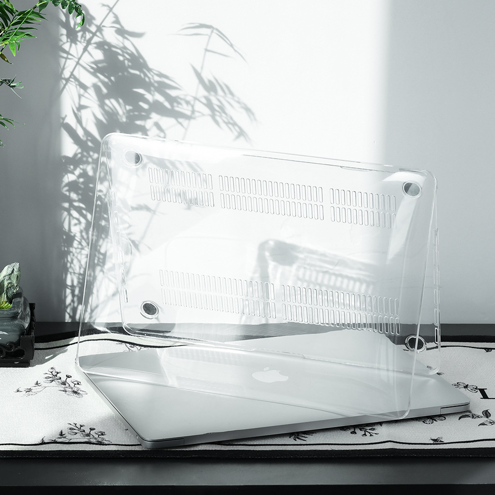 Apple Laptop Protective Case Crystal Frosted MacBook Protective Case Transparent MacBook Air Computer Case
