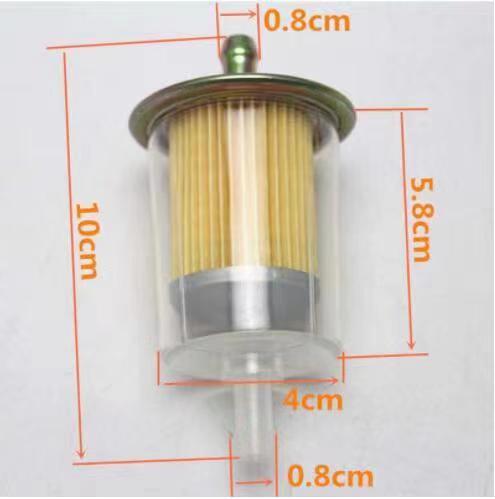 Экспортный оптовый бензиновый фильтр Gf61, мотоциклетные аксессуары, садовая техника, пластиковая железная крышка, фильтрующий элемент масла
