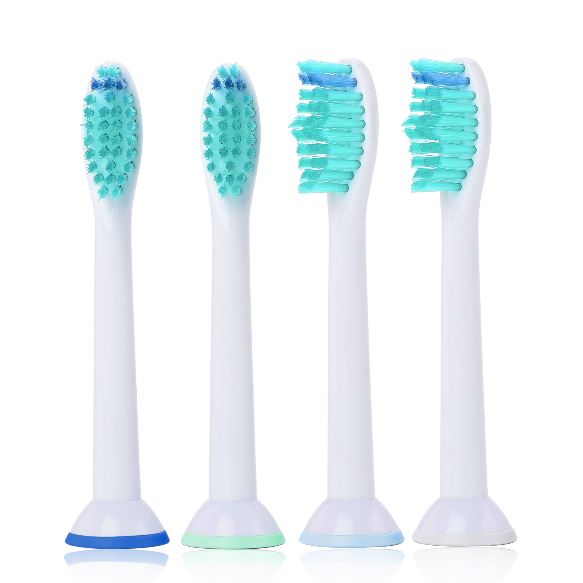60136014 Factory Direct Sales Hx-6013 Compatible Sonic Electric Toothbrush Head Color-Changing Bristles Replacement Silent Soft Bristles