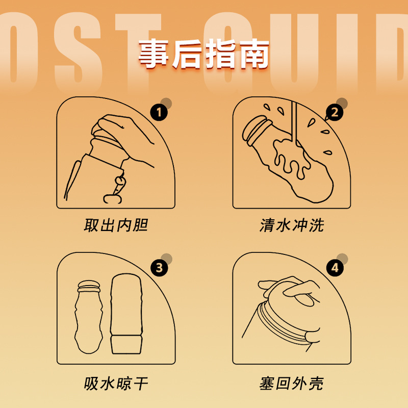 Convex Wolf Animation Simulation Inverted Mold Airplane Cup Men's Manual Masturbation Clip Suction Cup Sex Supplies Wholesale