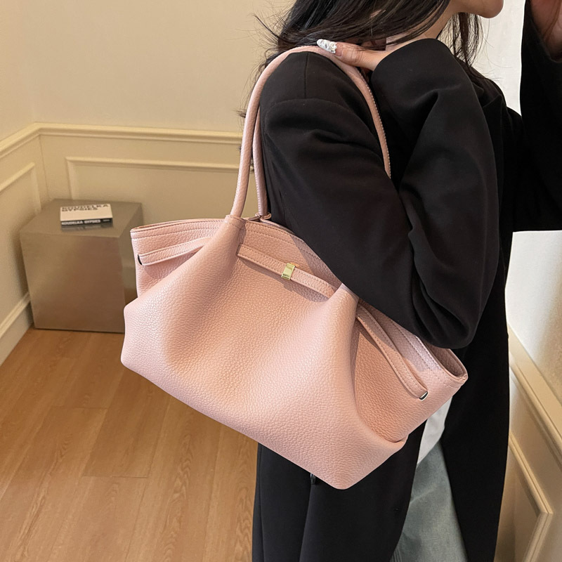 High-end Trendy Underarm Bag 2025 Spring New Retro Fashion Tote Bag Korean-style Large Capacity Shoulder Bag for Women