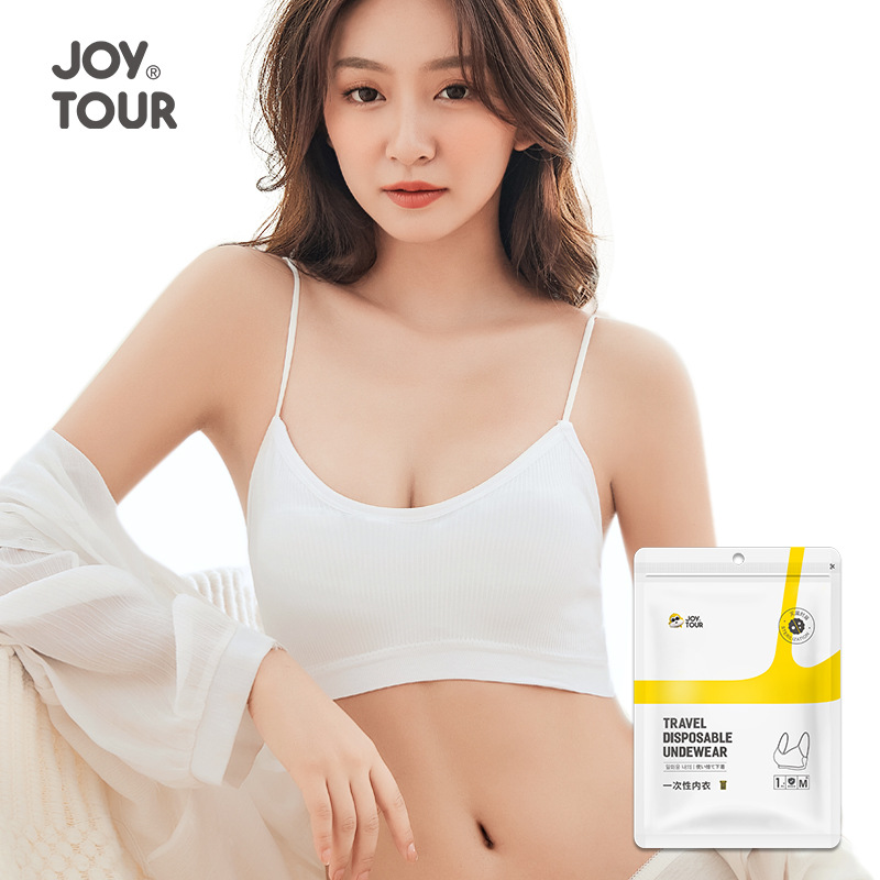 Disposable Underwear Bra for Women, Washable Outer Wear, Comfortable and Breathable, Business Trip, Disposable Vest, Tube Top for Women Wholesale