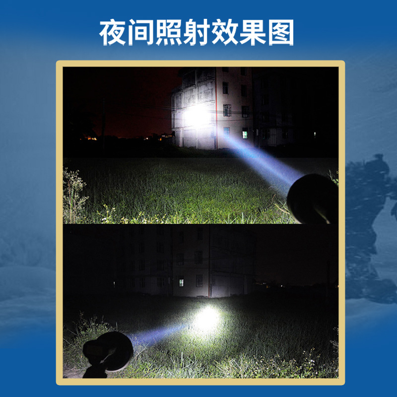 Jujujingyang 12V car Searchlight 100W xenon hunting light fishing light 24v Marine strong light remote Searchlight