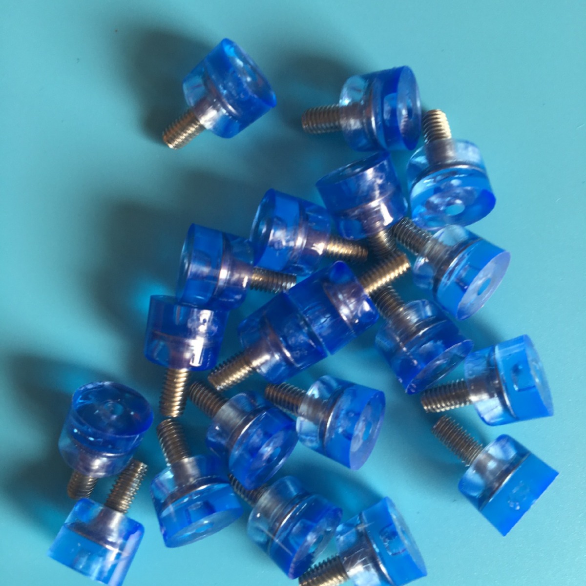 Furniture Plastic Adjustment Feet M5 Plastic Head Screws Pvc Transparent Adjustment Feet Screws Foot Pads Kitchen Supplies Accessories
