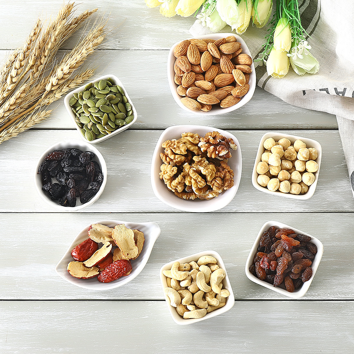 Daily nut mixed nut fried goods 20g leisure food children's nutrition snacks dried fruit New Year gift