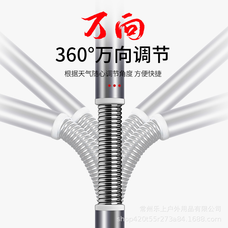 Fishing Umbrella 2024 New Sunshade Umbrella Outdoor Camping Umbrella Portable Black Rubber Sun Protection Anti-rainstorm Cane Umbrella