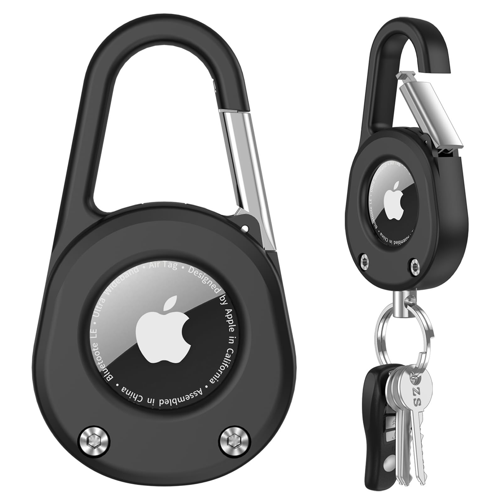 Подходящий чехол для Airtag с карабином для альпинизма, трекер Apple, водонепроницаемый чехол для ключей для активного отдыха