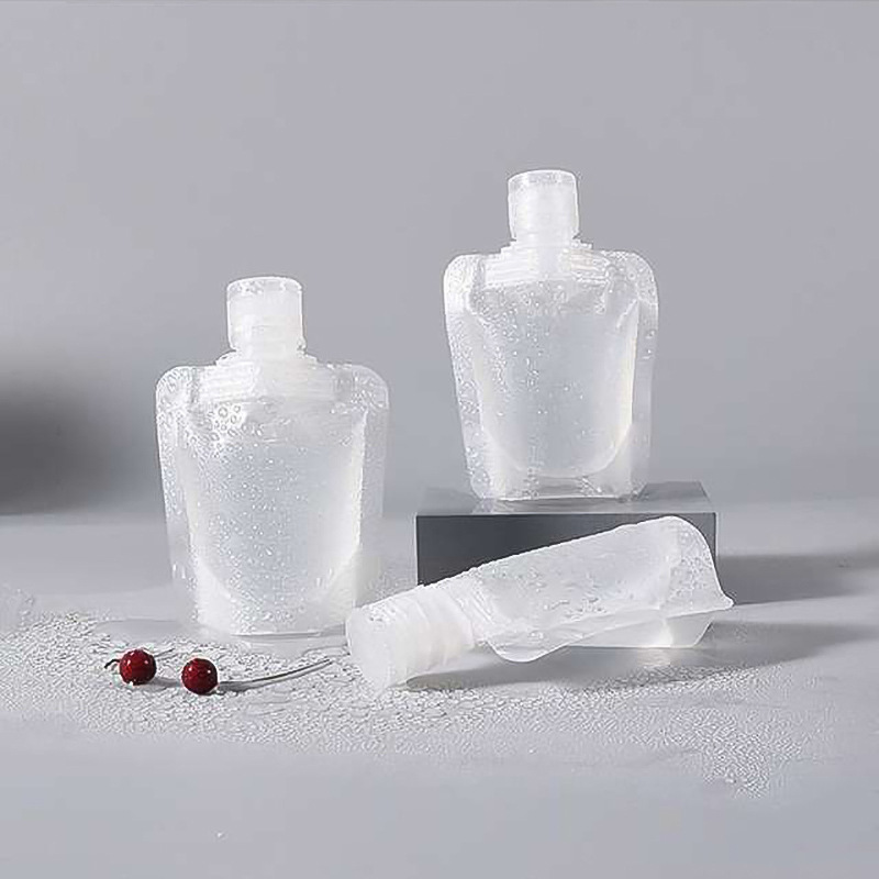 Thickened Travel Refill Bag, Cosmetic Lotion Bottle, Sample Bag, Portable Transparent Facial Cleanser Refill Bottle