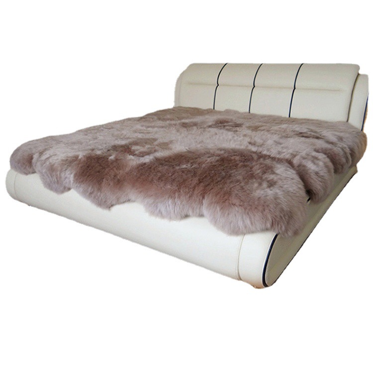 Australian Pure Wool Mattress, Fur Integrated, Warm Bed Mat, Whole Wool Carpet, Available in Various Sizes, Thick and Soft