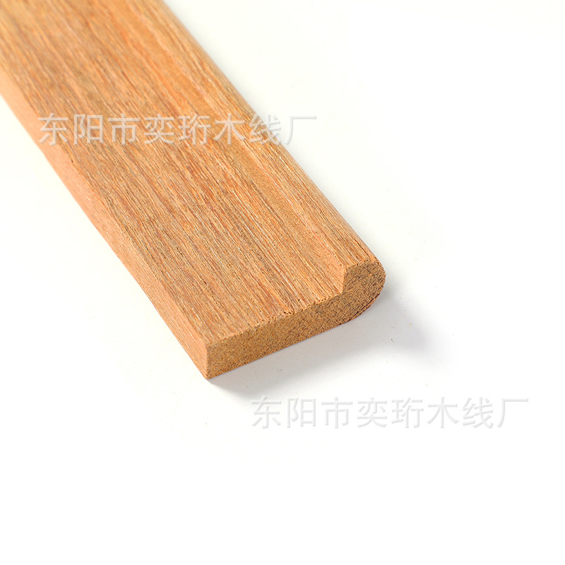 Wholesale photo frame door cover solid wood line manufacturers directly supply teak cabinet door ceiling Yin angle finished processing wood line