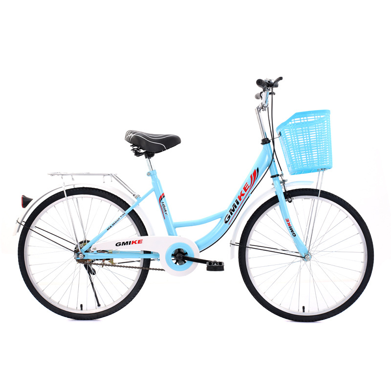24inch Commuting Bicycle Worker Student Light Bicycle Men's and Women's Adult Free Inflatable 26inch Bicycle