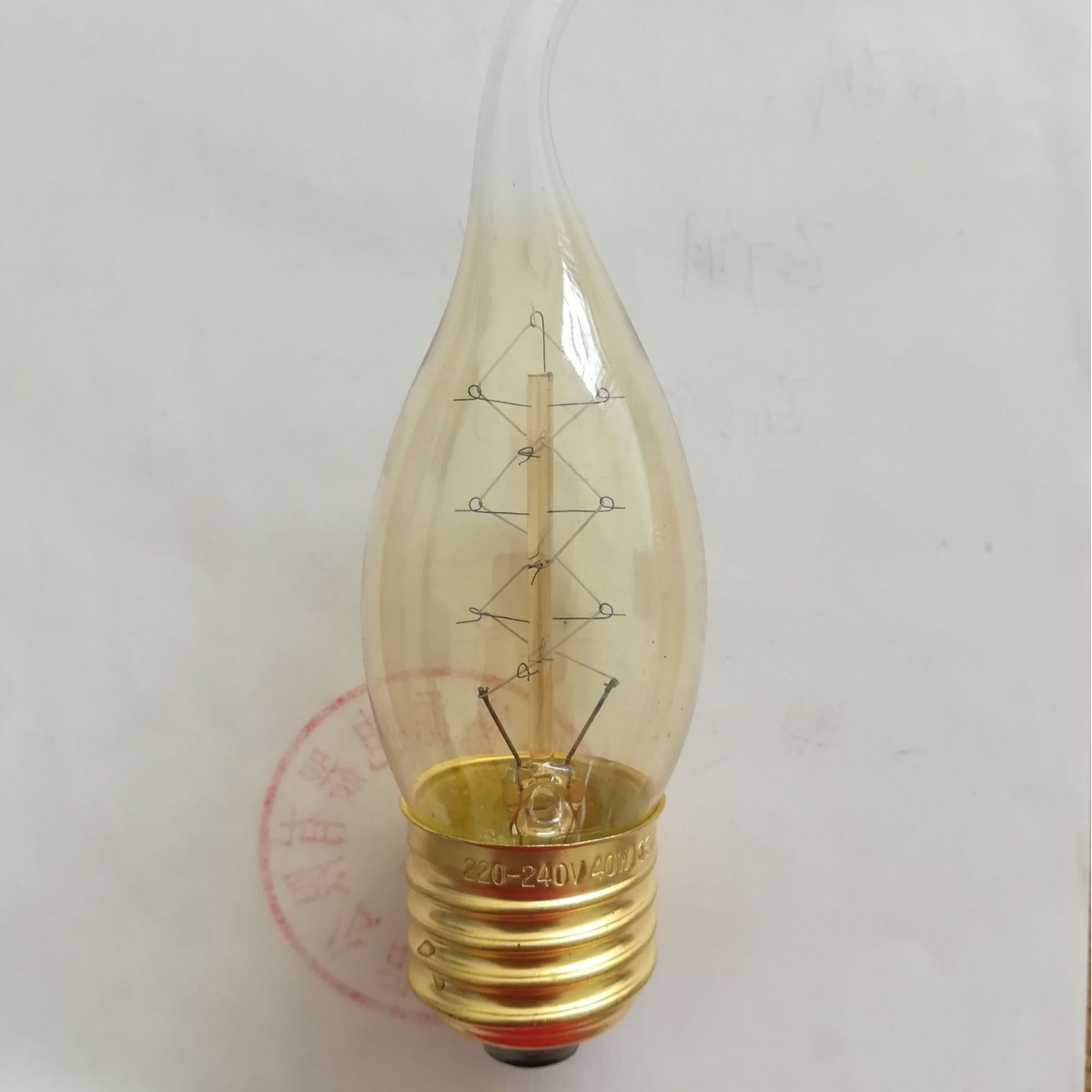 Factory Direct Sales Edison Retro Carbon Filament Lamp C35 Z Type