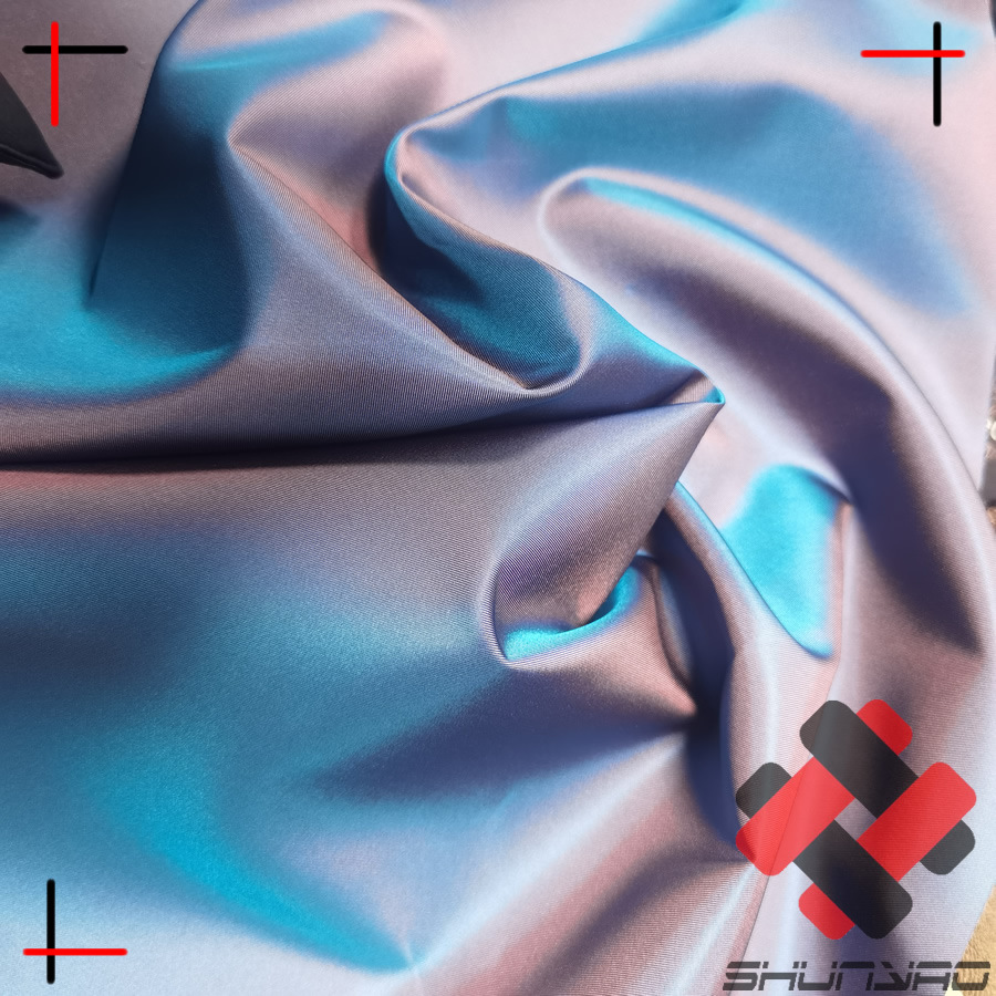 Shunyao Jacquard Twill Two-Tone Fabric Jacquard Two-Tone Twill Chameleon Fashion Trendy Jacket Fabric