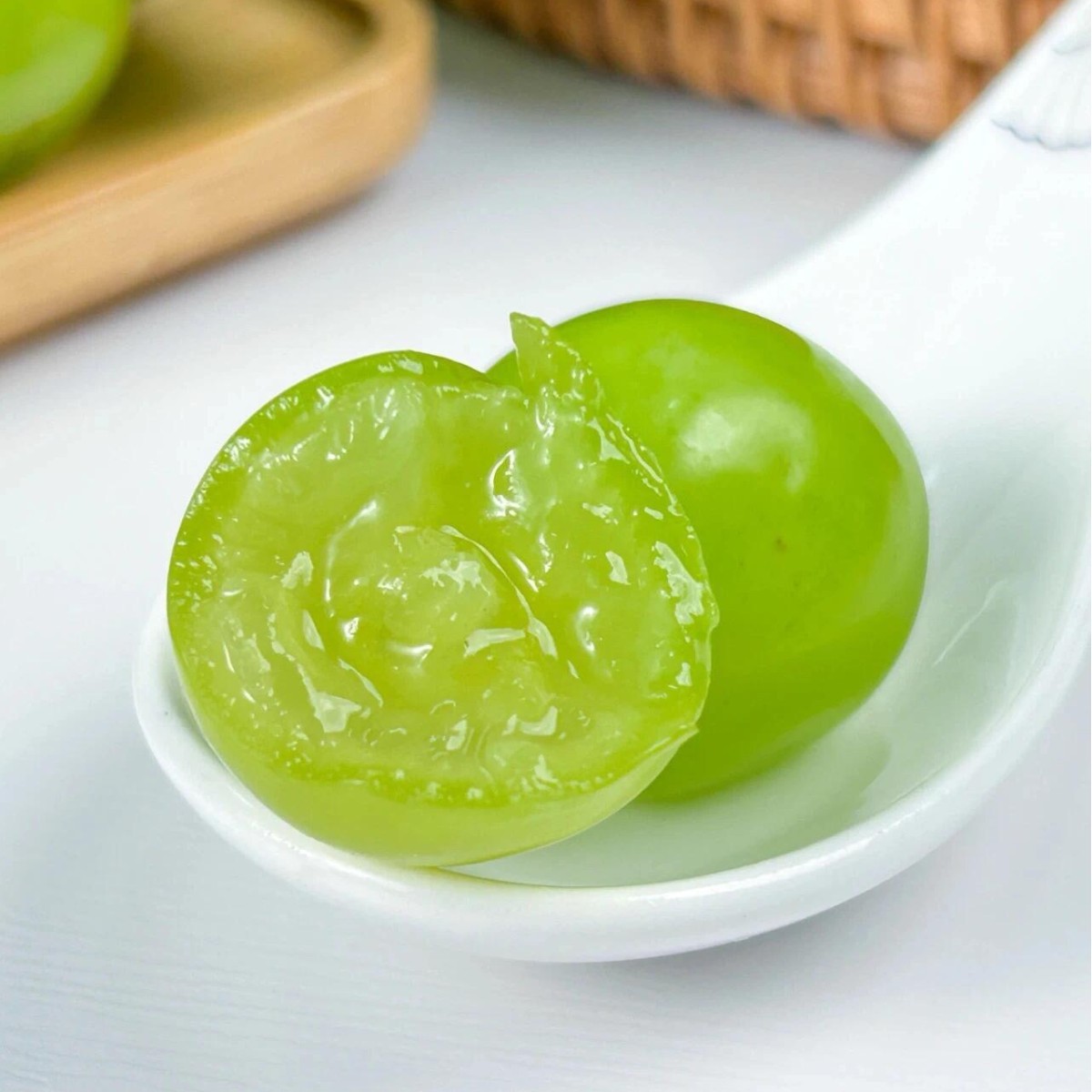 Directly Shipped from the Place of Origin, Sunshine Rose Grapes Are Seasonal, Freshly Picked and Shipped, Fresh Fruits, Qingwang Green Grape Fragrance, One Piece Drop Shipping