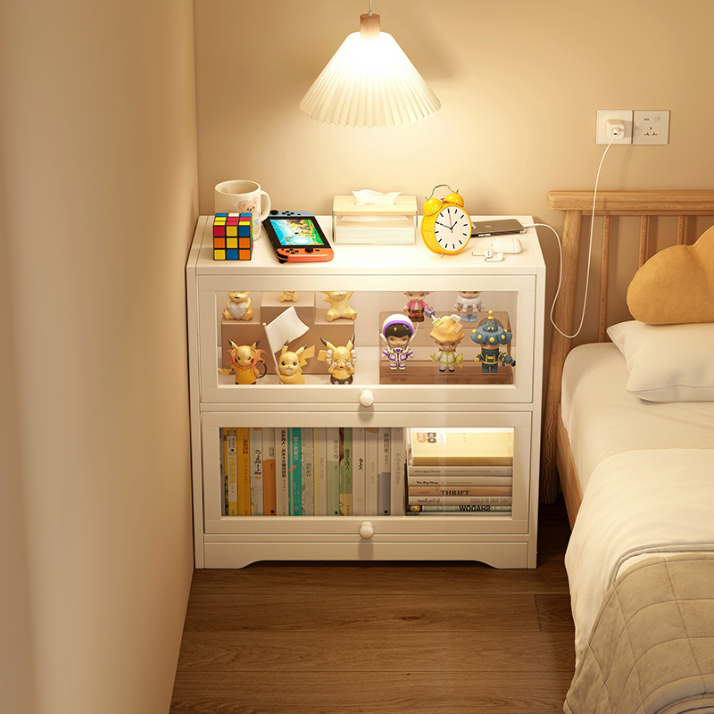 Детская прикроватная тумбочка замена для мальчиков и девочек, креативный шкаф для хранения, доступный люкс, ультратонкая тумбочка
