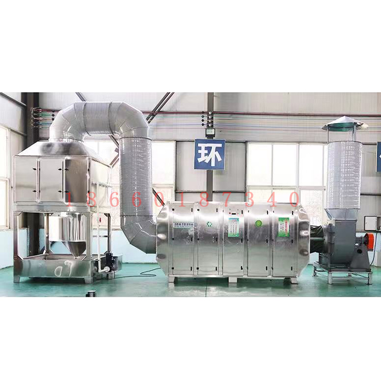 Painting room paint mixing cyclone cabinet water swirl water curtain cabinet stainless steel cyclone tower spray purification filtration cyclone tower