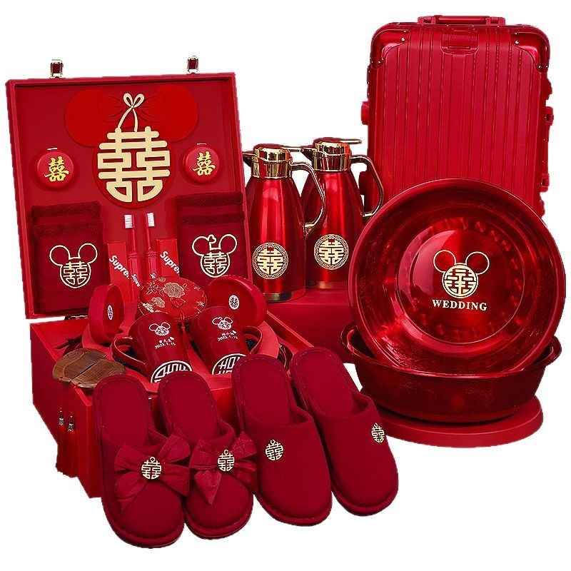 Weng Kai Wedding Supplies Daquan suit Wedding Dowry Dowry Dowry Dowry Dowry Dowry Dowry Dowry Box