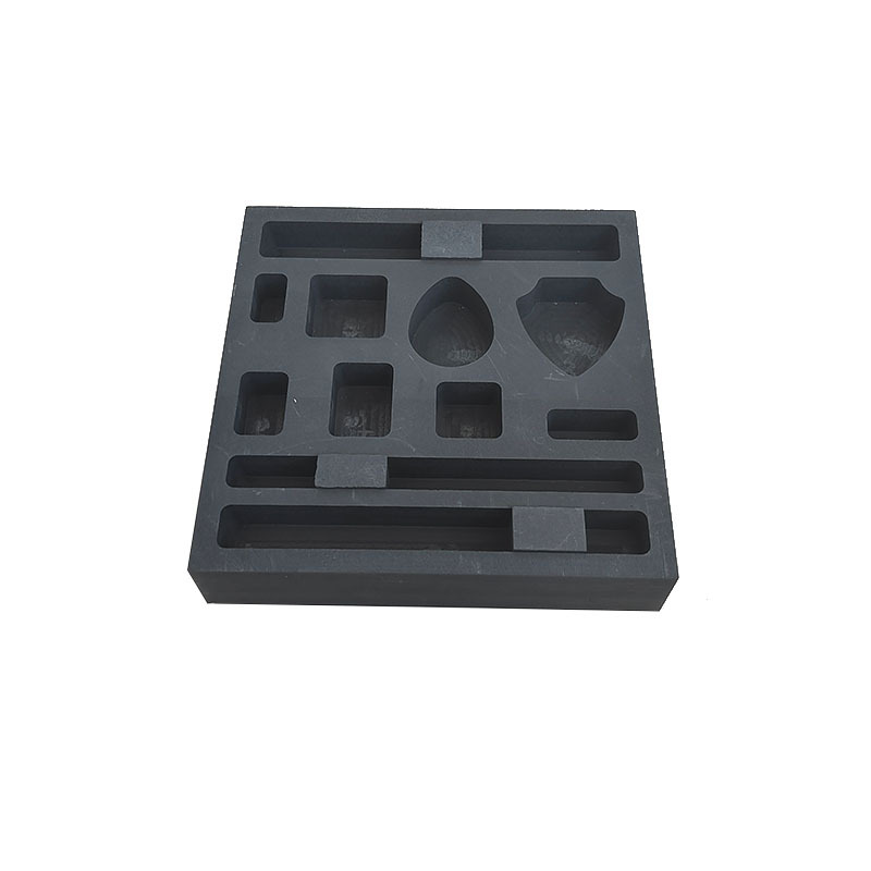 Graphite Oil Tank Porous Graphite Mold Movable Baffle Gold and Silver Metal Ingot Easy Demoulding High Temperature Resistance