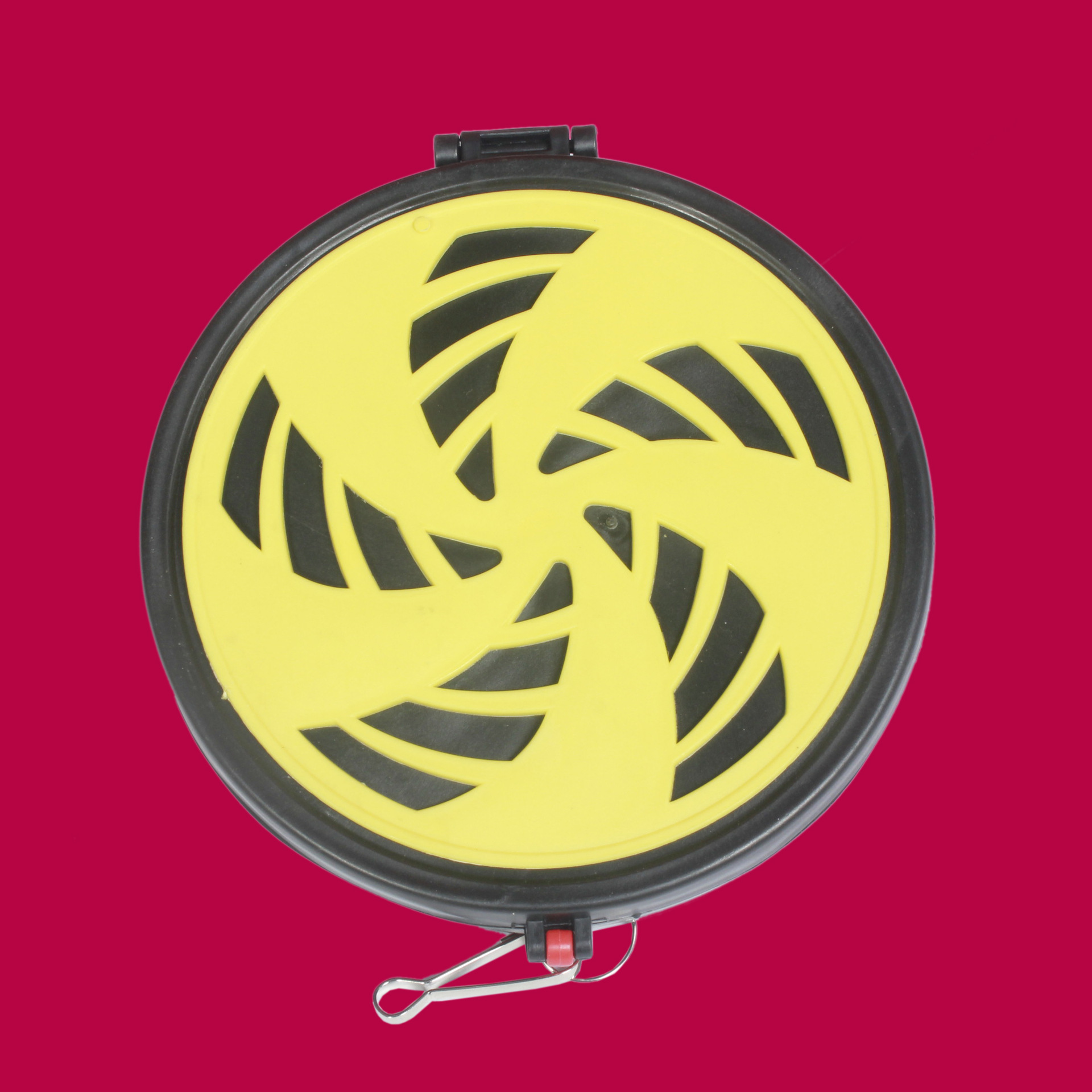 Летняя пластиковая тарелка для москитных благовоний, огнеупорная, портативная, с крышкой