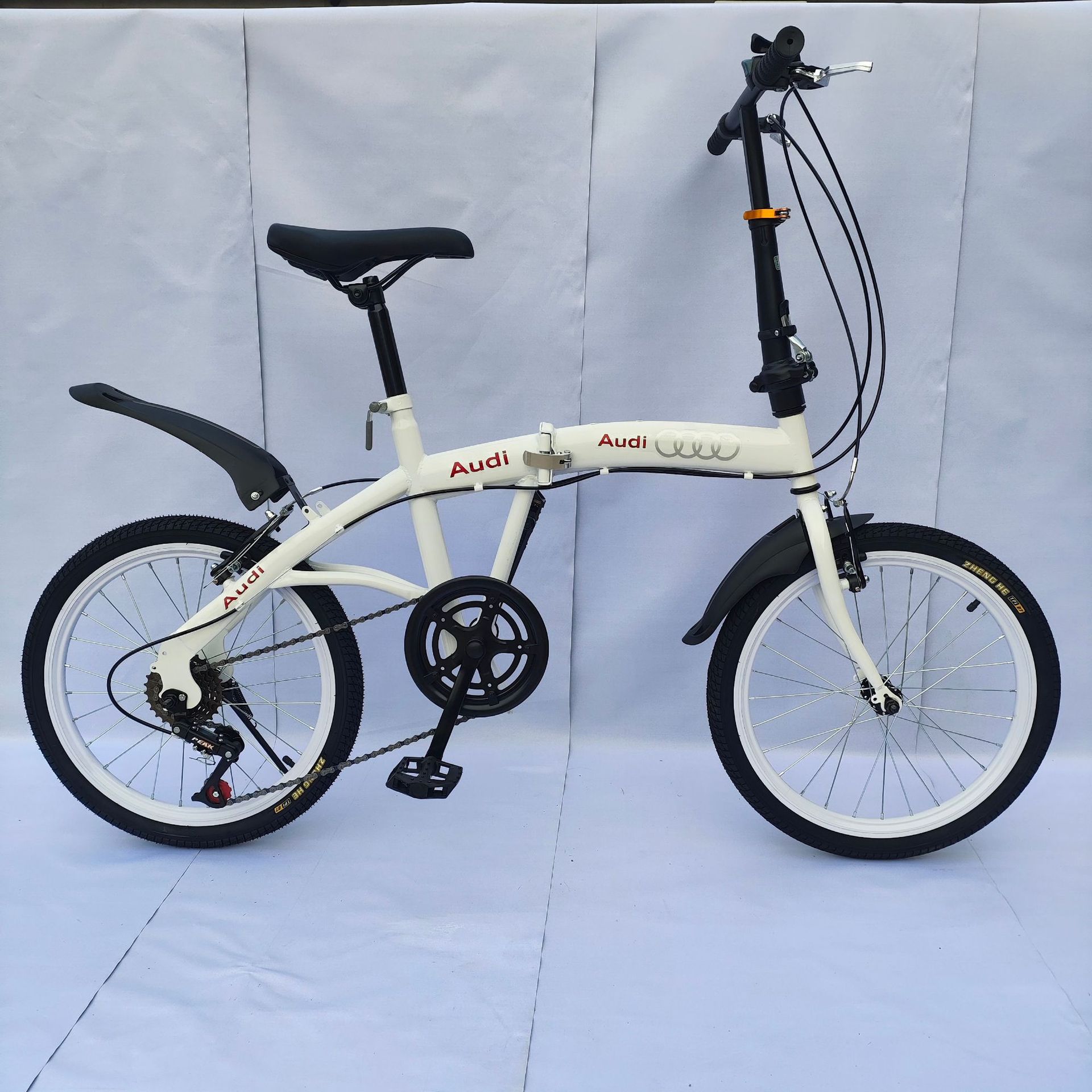 Factory direct supply 20 inch variable speed folding bike 4S shop can make LOGO gift bicycle mountain bike