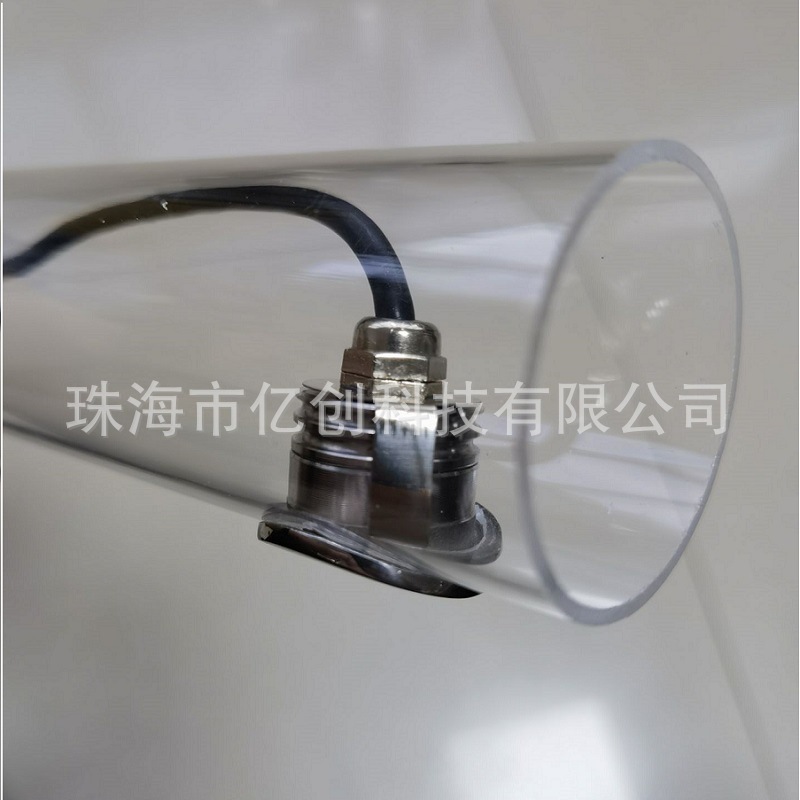 Outdoor Polarized Armrest Light Curved Surface Steel Pipe Guardrail Light 304 Stainless Steel Dmx512 Waterproof Spotlight Ip67