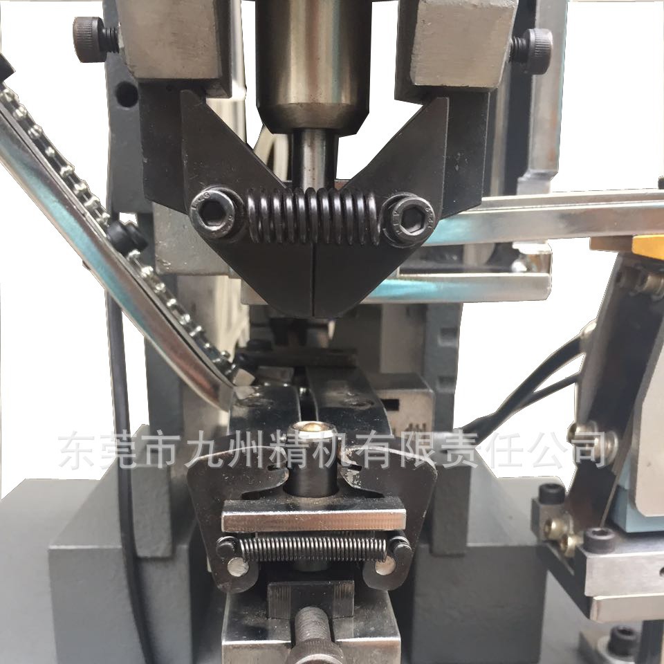 Jz-989Nmq Factory Direct Sales Fully Automatic Mushroom Nail Machine Buckle Machine Shoe Belt Hat Clothing Riveting