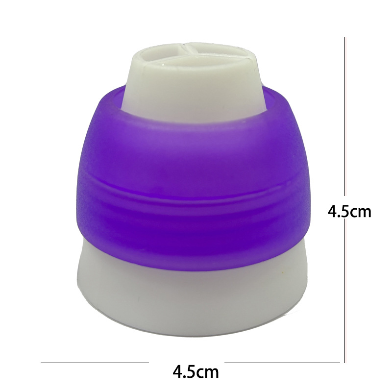 Manufacturer Russian Decorating Nozzle Converter Three-Color Converter Torch Decorating Nozzle Converter Baking Utensils