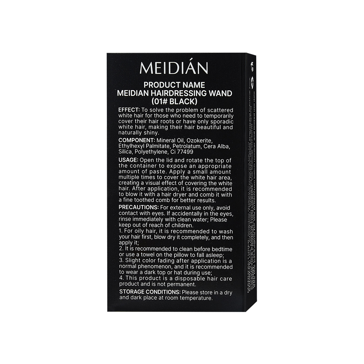 Cross-Border Hairdressing Comb, Hair Dyeing Comb, Black Hair Disposable Hair Dye Pen, Hair Dyeing White Hair Covering Artifact, English Version Hairdressing Stick