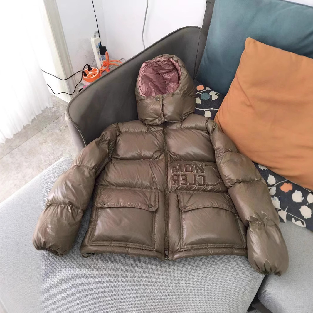 2023 новая утолщенная куртка для женщин с большим гусем, короткая, хаки, черная, 95% белого гусиного пуха