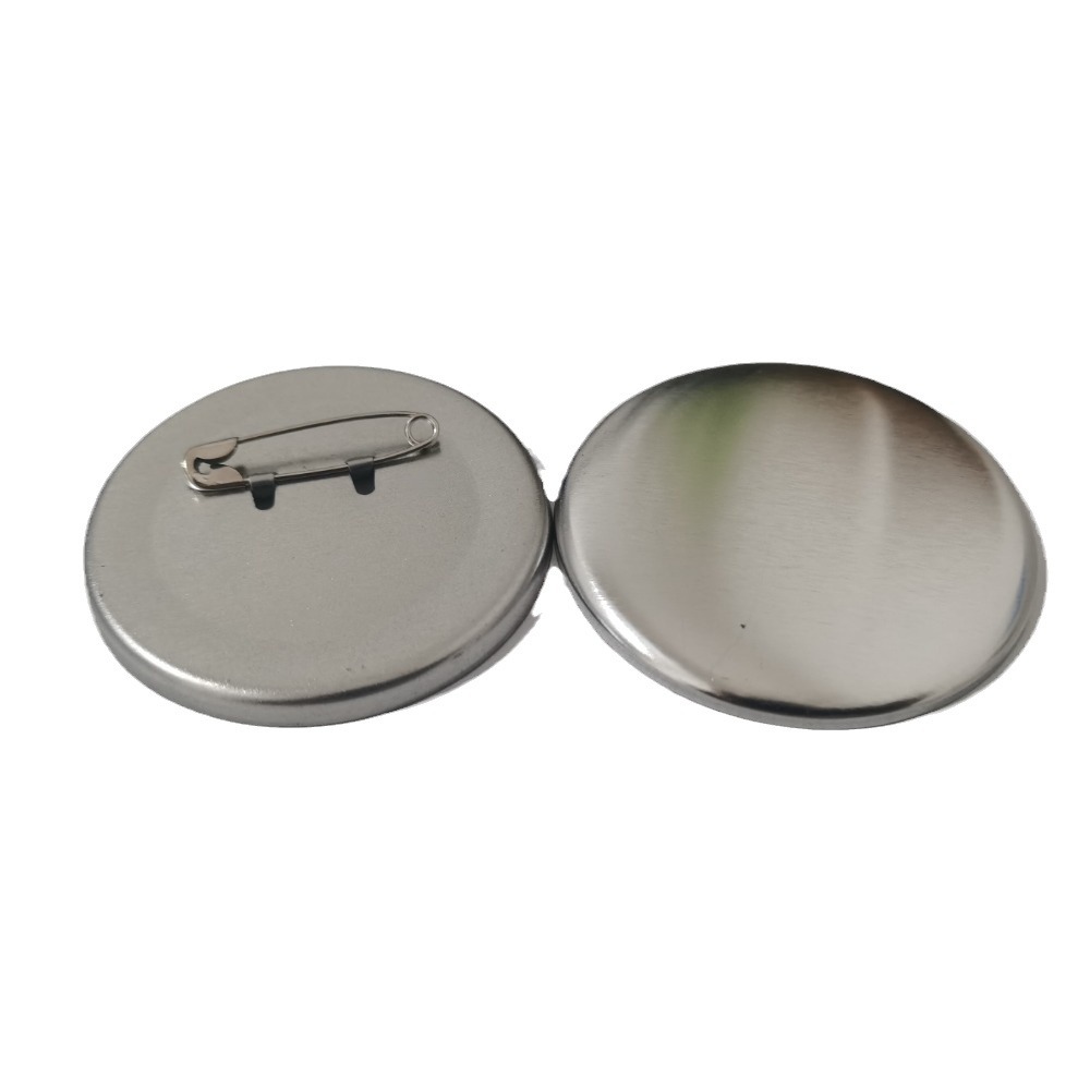 58mm Bar Badge Consumables Rigu Bottom Round Rust-proof Oil-coated Tinplate Badge Blank Thickeneded Material