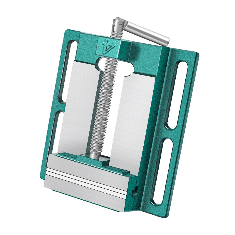 American-Style Flat-Nose Pliers Small Vise Table Vise Fixed Vise Bench Drill Drill Press Clamp Table for Home Work