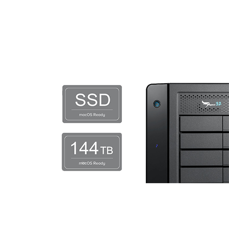 Suitable for Promise Thunderbolt 3 Storage Pegasus32R4 4-Disk Thunderbolt 3/Interface Disk Array 16t
