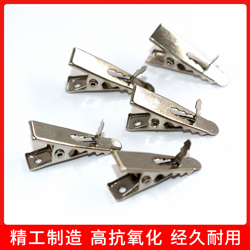 Factory direct supply iron plating process barbed bird clip business card clip wholesale Christmas gift decoration accessories