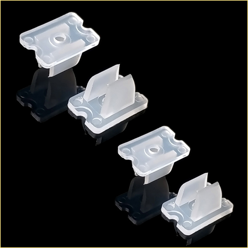 LED flexible neon lamp with buckle 612/816 silicone lamp with buckle 6mm/8mm wide plastic fixing card